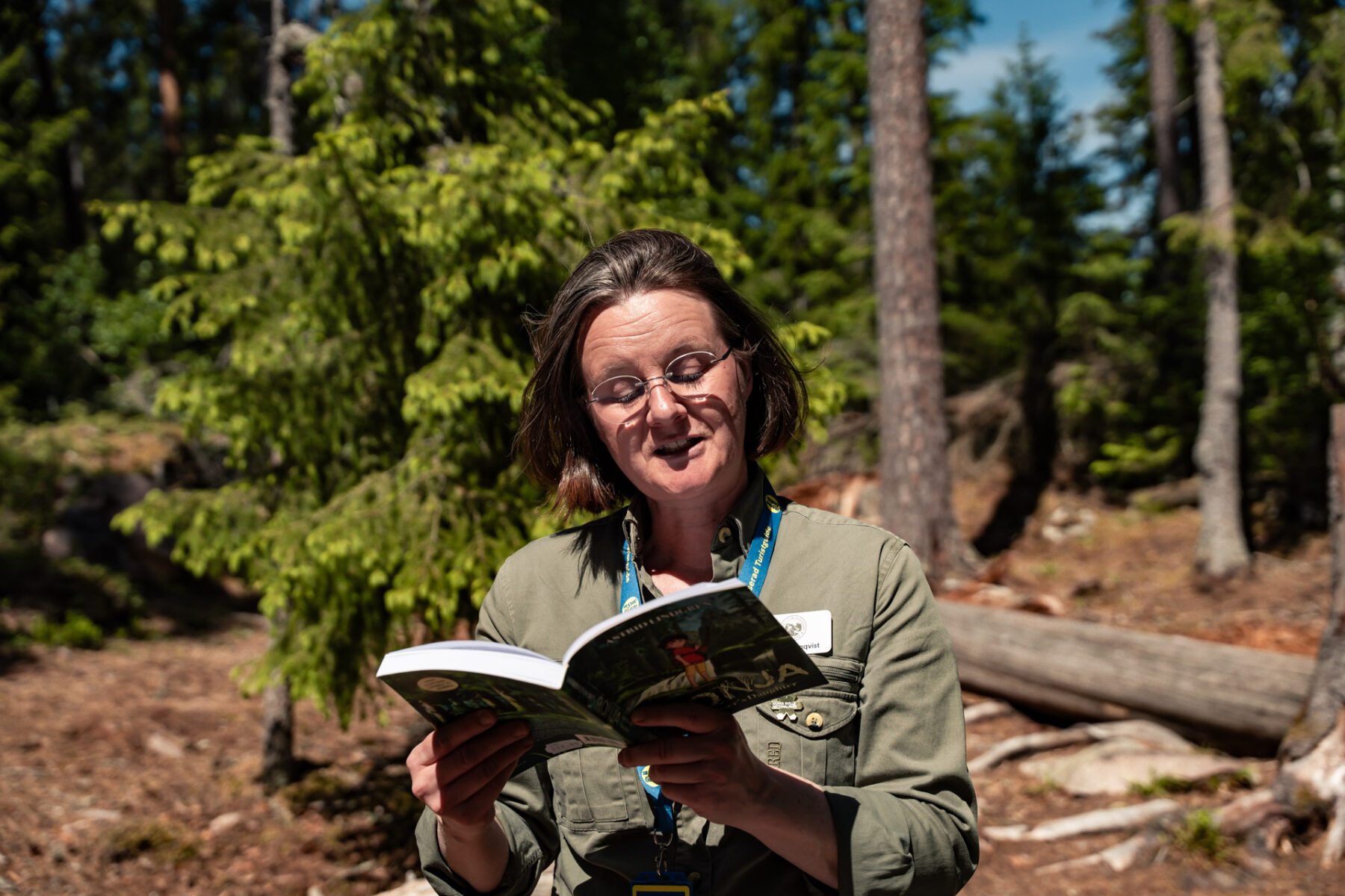 Norra Kvill National Park is de bakermat van schrijfster Astrid Lindgren, die o.a. Ronja de Roversdochter schreef