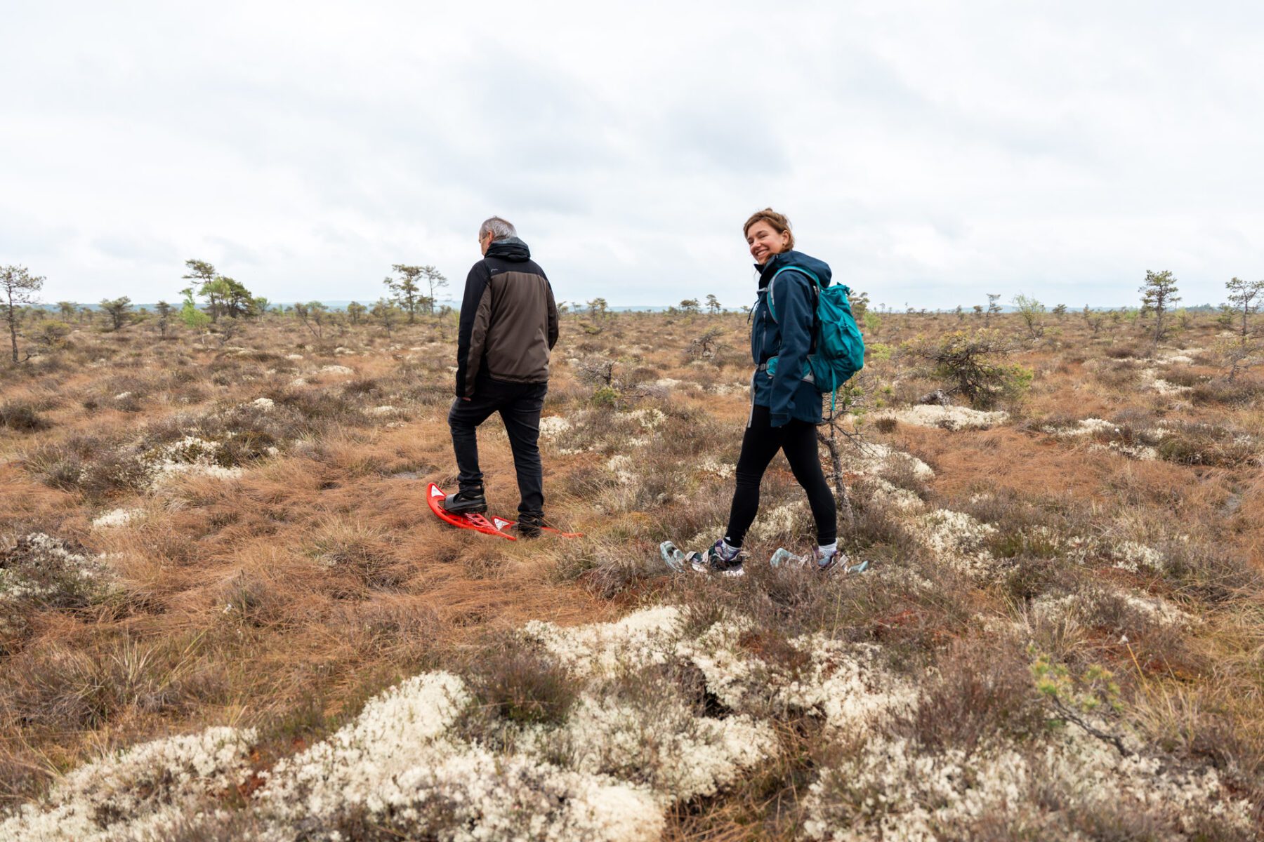 Sneeuwschoenwandelen in Store Mosse National Park