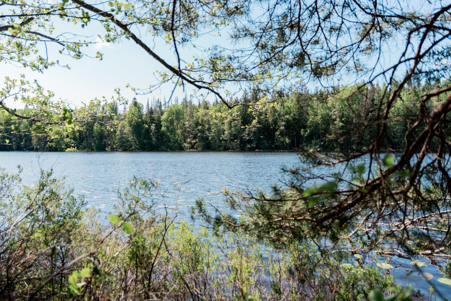 Stora Ramm meer, Småland, Zweden