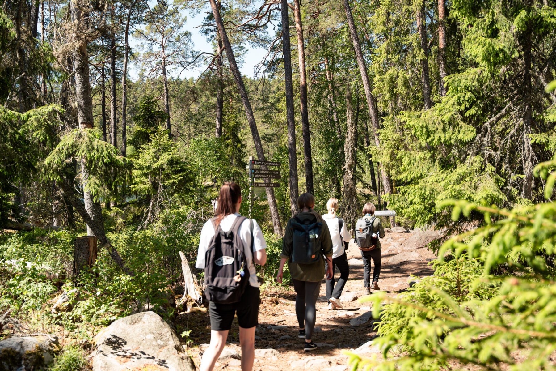wandelen in Småland is goed geregeld