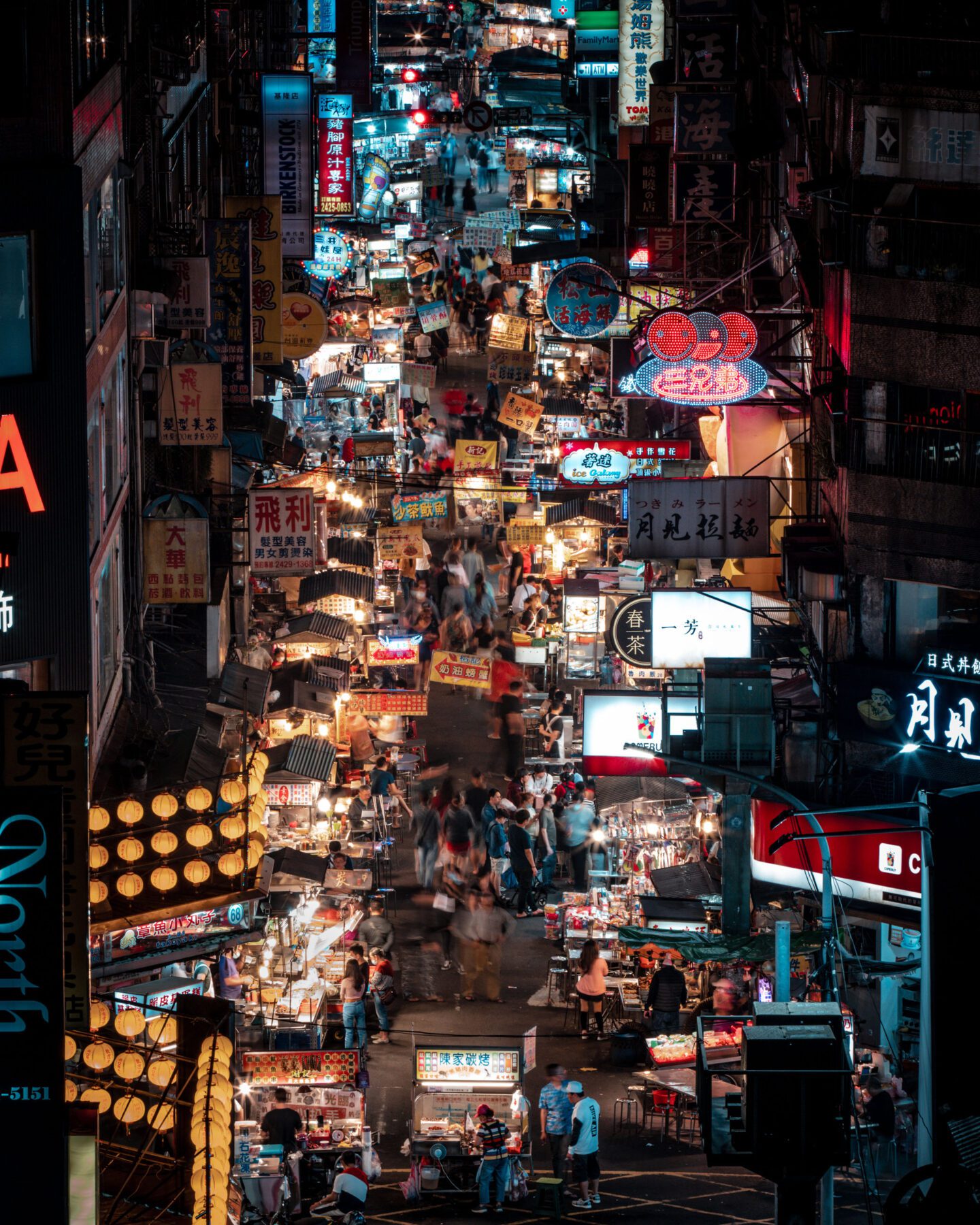 Nachtmarkt in Taiwan