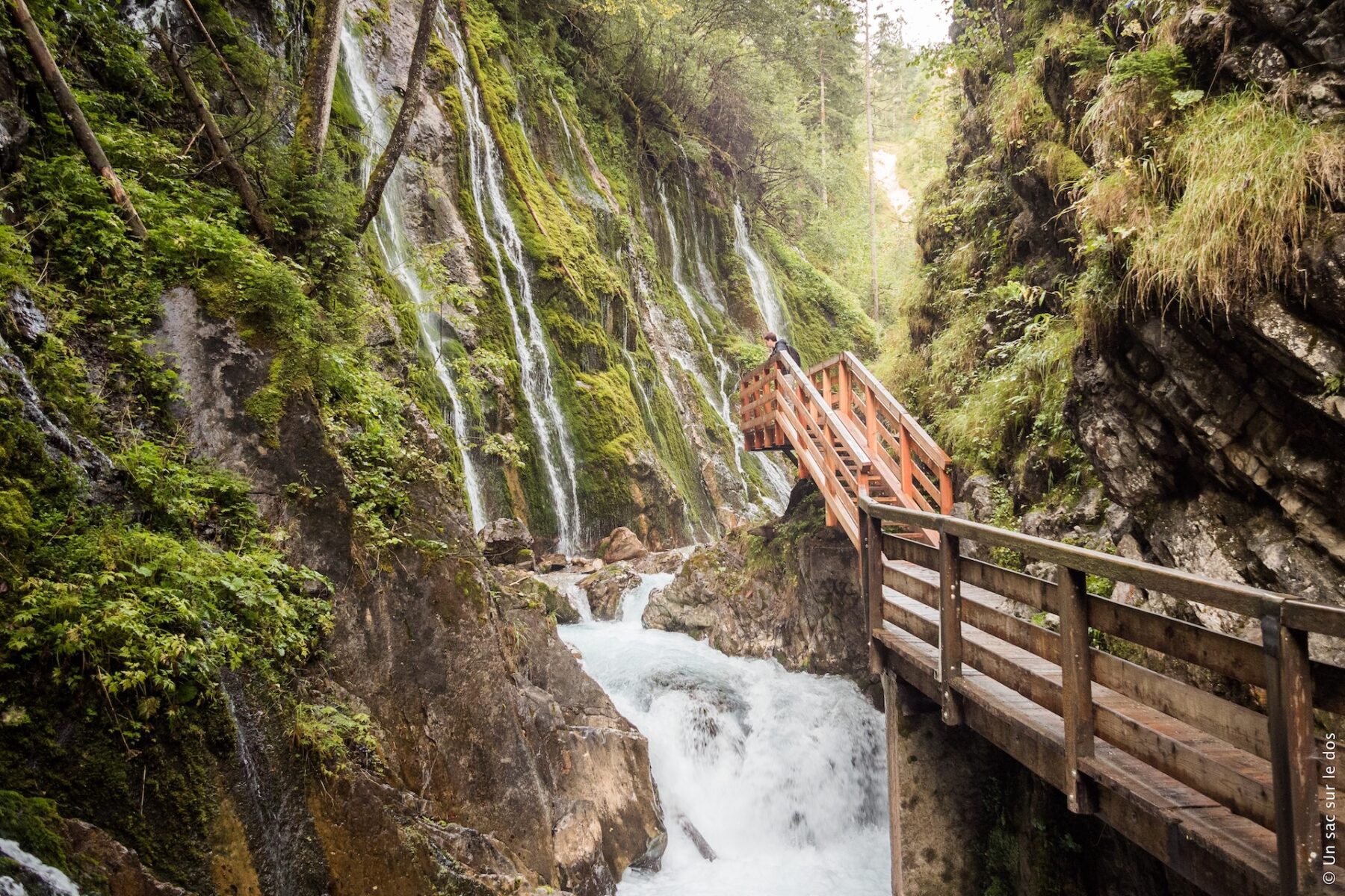Ramsau: ravine Wimbachklamm