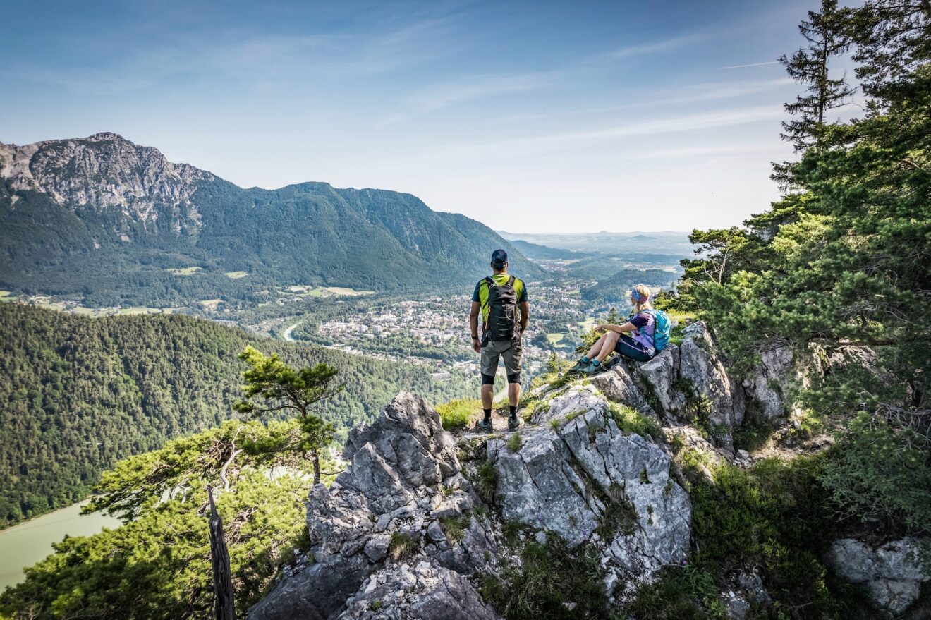 View of Bad Reichenhall from the Lattengebirge