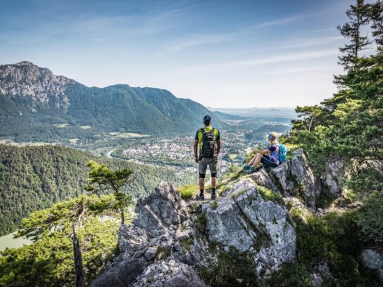 View of Bad Reichenhall from the Lattengebirge