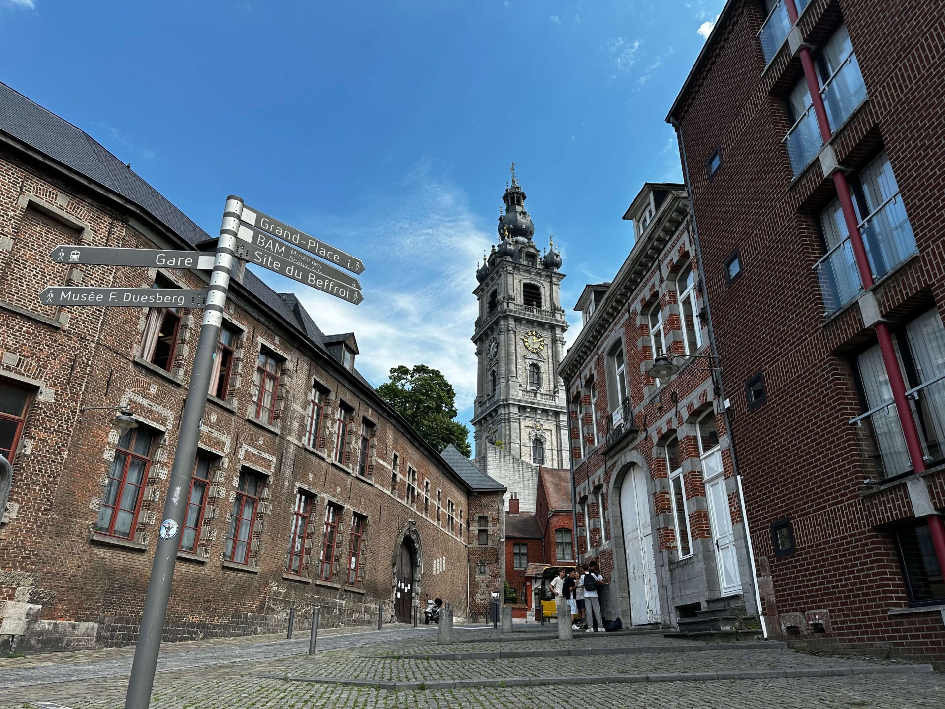 Bergen/Mons UNESCO fietsroute Wallonië