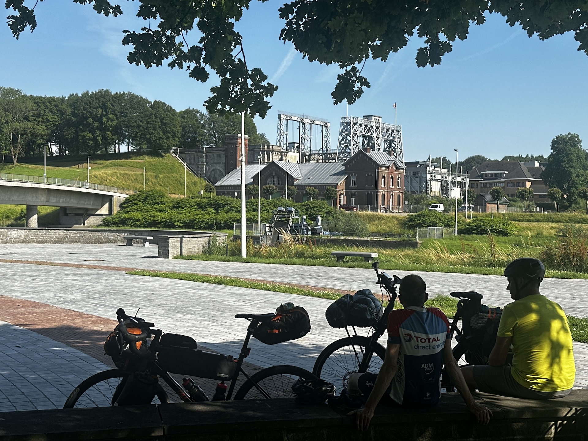 Mijnen als onderdeel van de UNESCO fietsroute in Wallonië