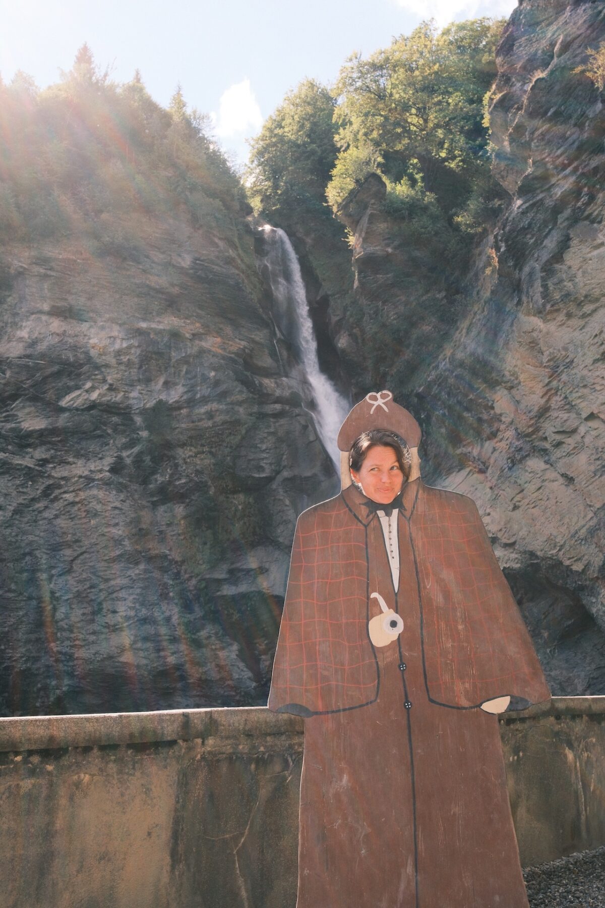 Sherlock Holmes en de Reichenbach waterval