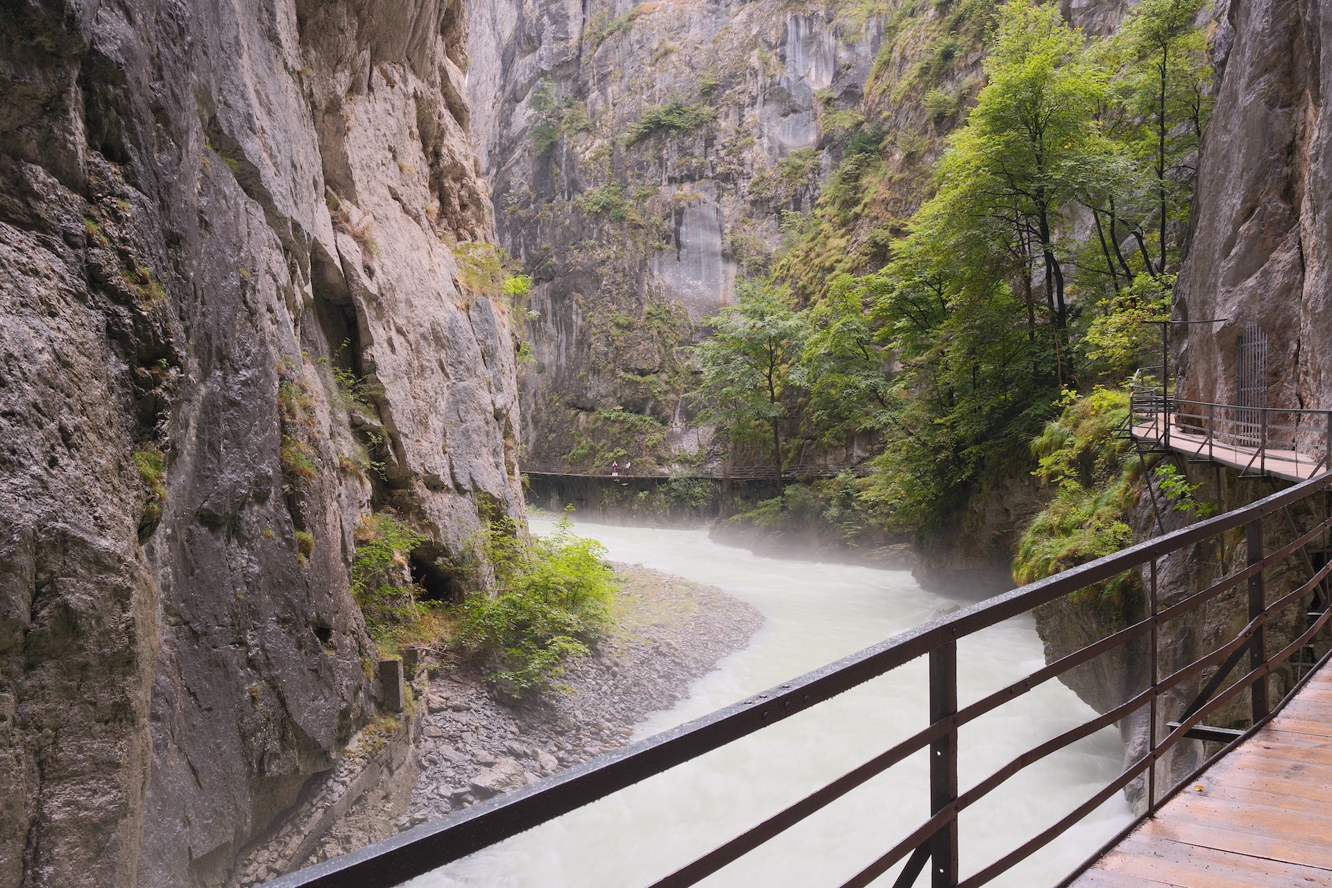 Aareschlucht, Haslital, Berner Oberland, Zwitserland