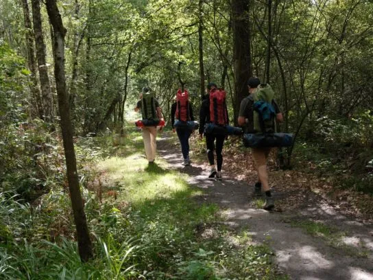 Packraften op de Kempen in Vlaanderen