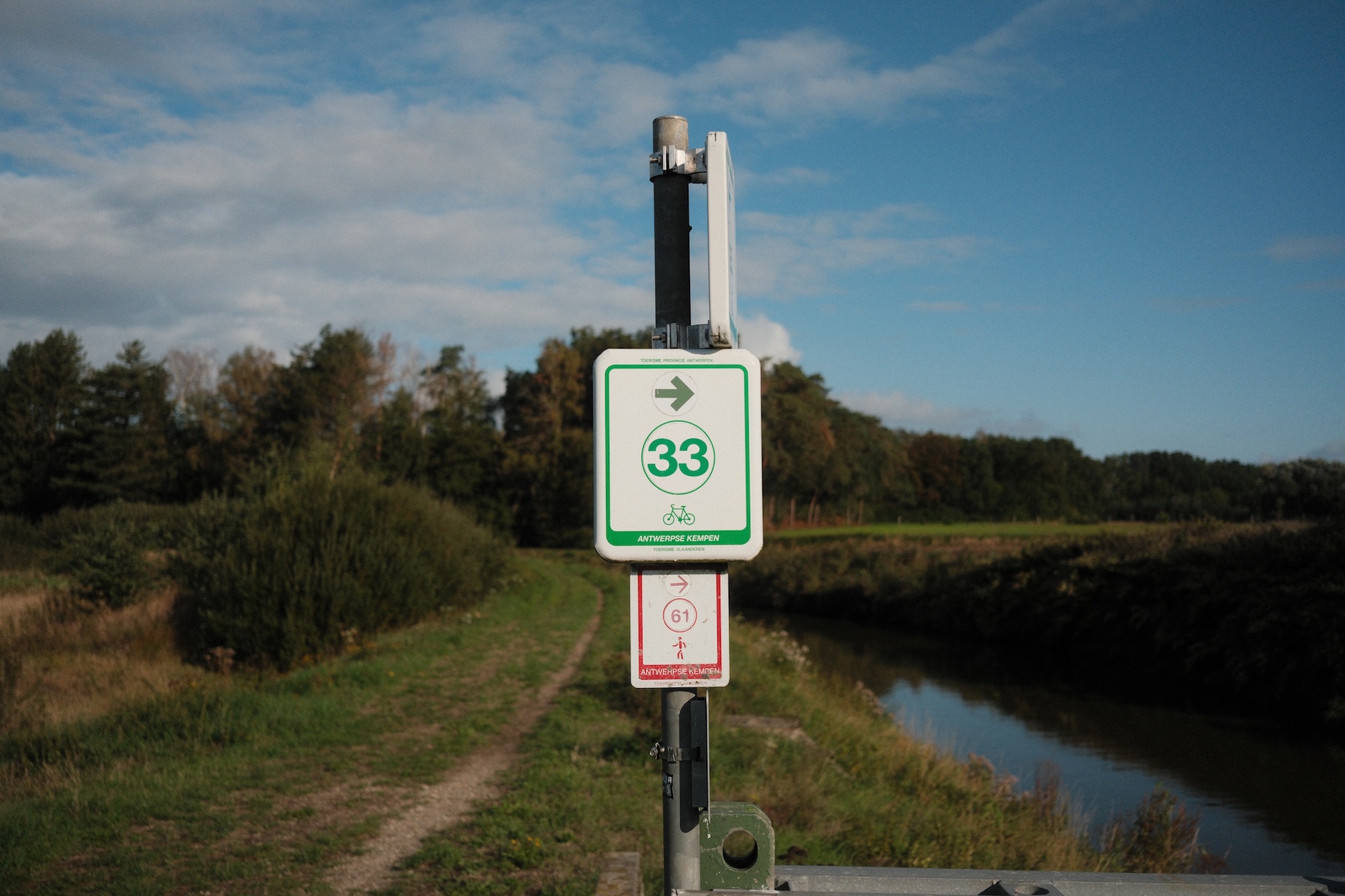 Wandelen en fietsen op de Antwerpse Kempen